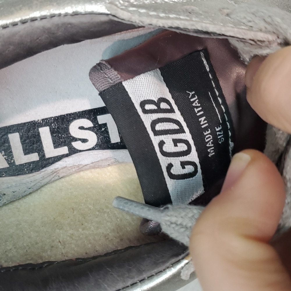 Golden Goose Womens Leather Ballstar Sneakers Italy shoes sz 39/9 - Picture 10 of 16